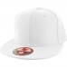 Plain Fitted Flat Bill Cap Visor Baseball Basic New Blank Solid Hat Sport Colors  eb-36751728